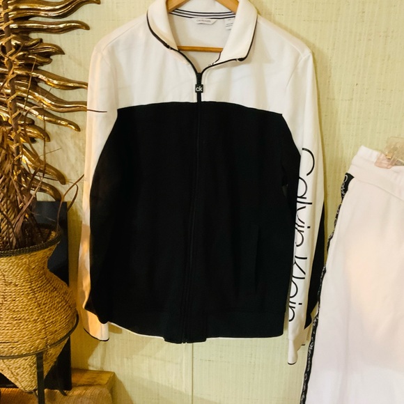 Vintage Active Two Piece Tracksuit Jacket Jogger Set Pants Sz L/30 - Picture 2 of 6